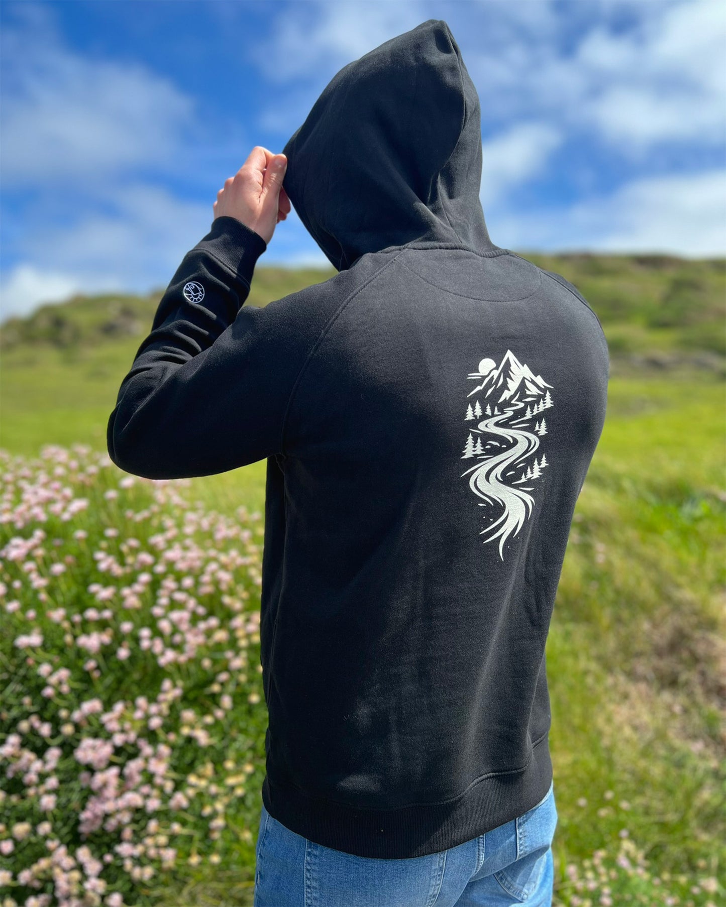 Flow State Eco Hoodie – Dunkles Design