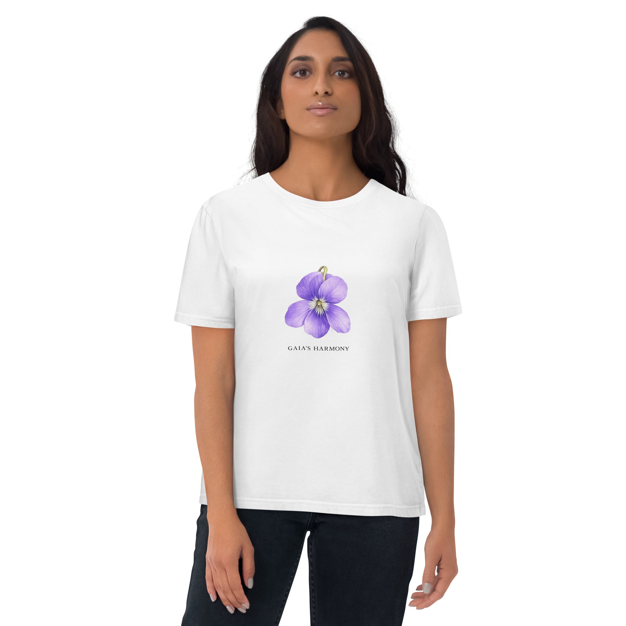 Wild Violet T-shirt | Gaia's Harmony – Gaia's Harmony